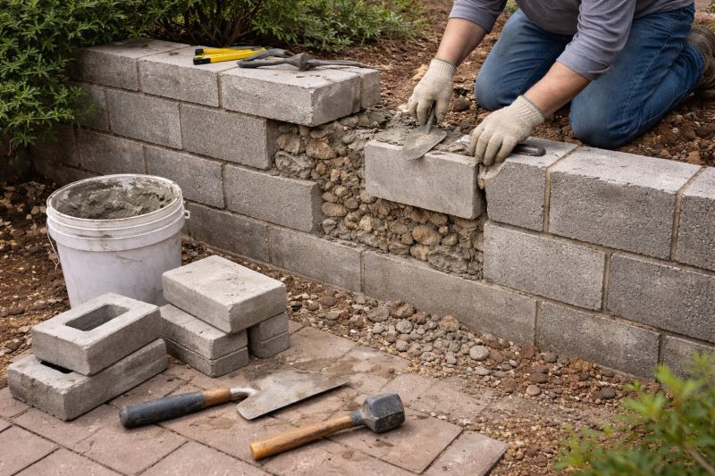 Block Wall Repair in Davison, MI