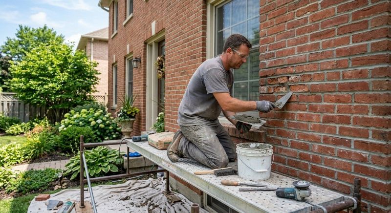 Brick Flatwork Repair in Brighton, MI