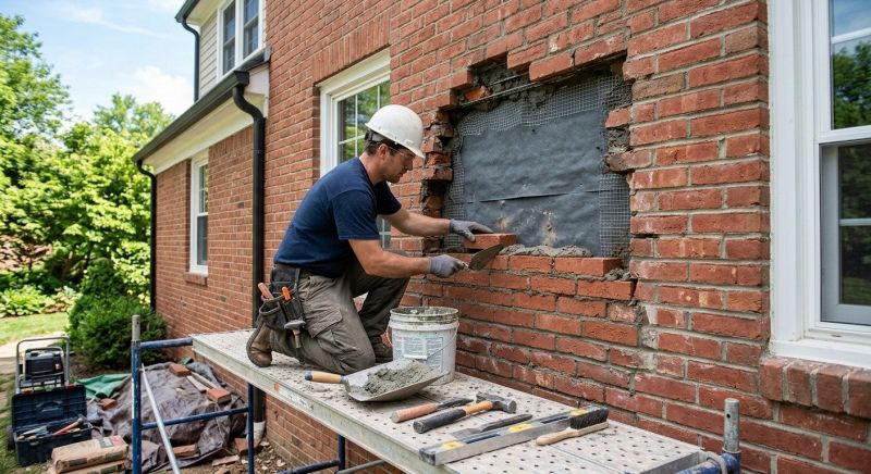 Brick Floor Repair in Clarkston, MI
