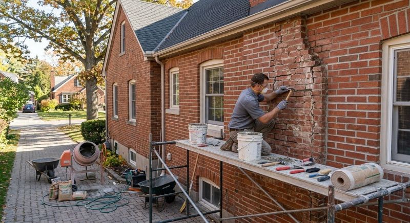 Brick Restoration in Brighton, MI