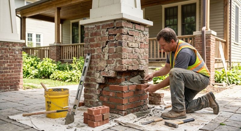 Brick Restoration in Milford, MI