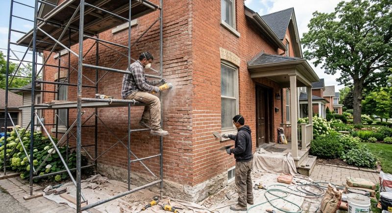 Brick Restoration in Troy, MI