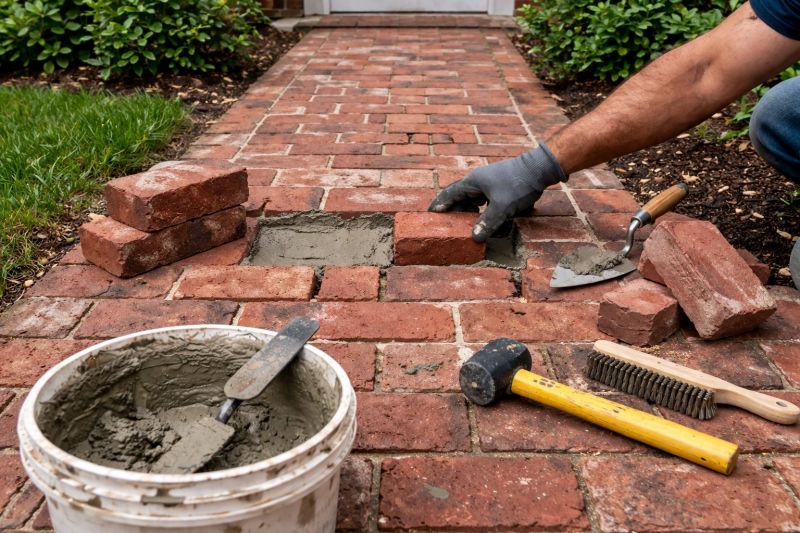Brick Steps Repair in Clarkston, MI