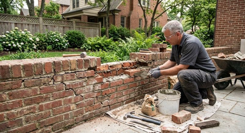 Brick Wall Repair in Holly, MI