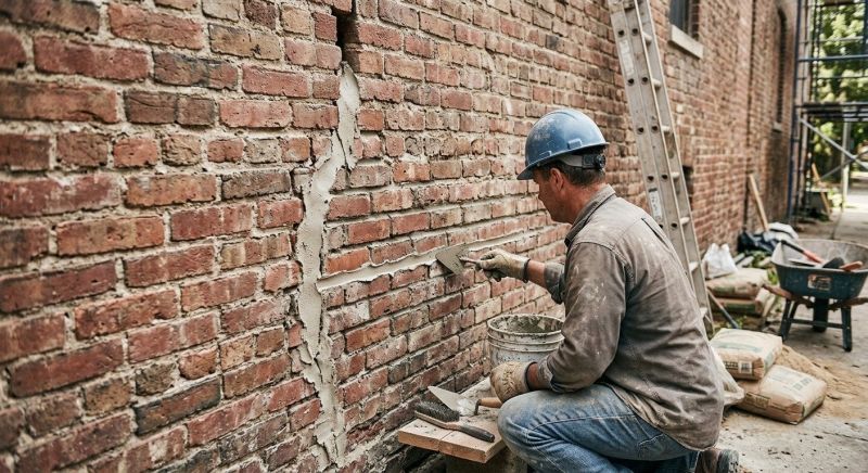 Brick Wall Repair in Clarkston, MI
