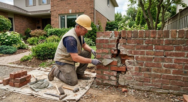 Brick Wall Repair in Metamora, MI