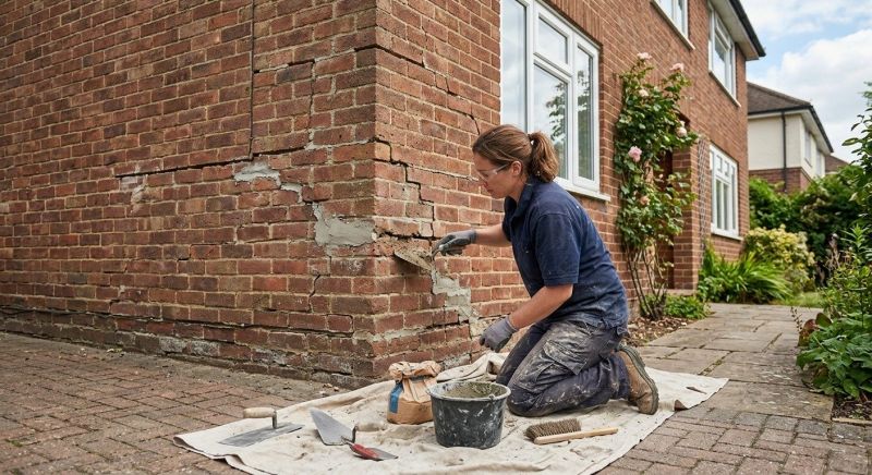 Brick Wall Repair in Rochester, MI