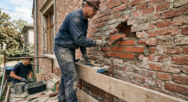 Brick Wall Repair in Royal Oak, MI