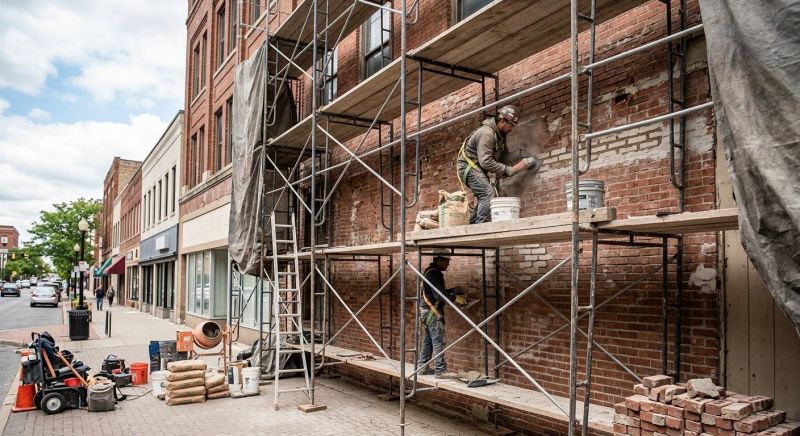 Commercial Masonry Repair in Birmingham, MI