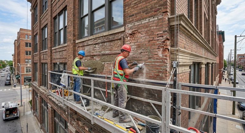 Commercial Masonry Repair in Hazel Park, MI