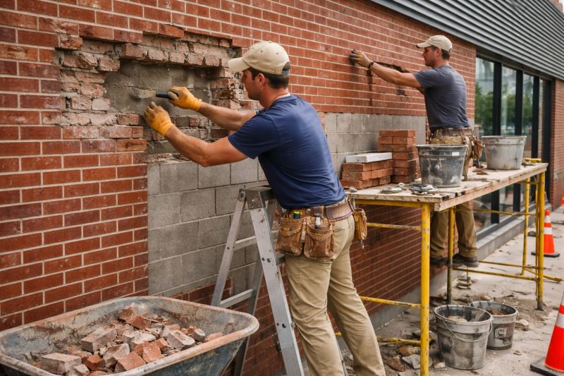 Commercial Masonry Repair in Pontiac, MI