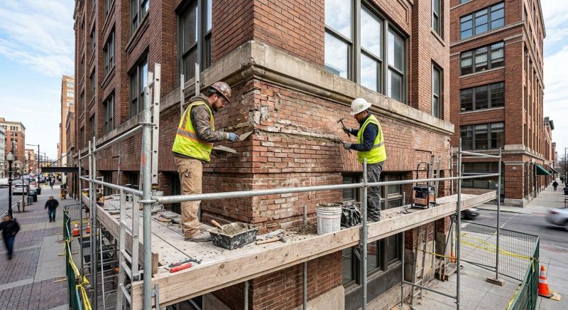 Commercial Masonry Repair in Royal Oak, MI