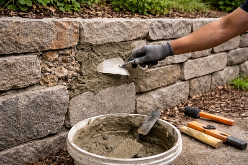 Retaining Wall Repair in Clinton Township, MI