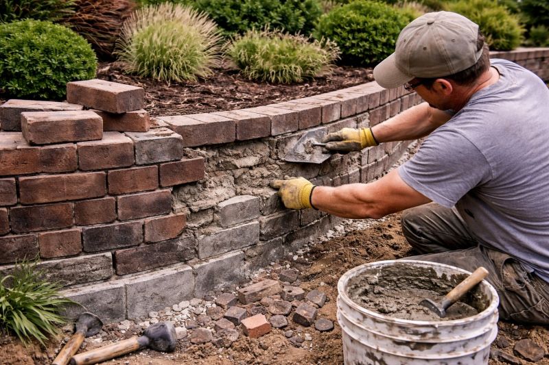 Retaining Wall Repair in Clarkston, MI
