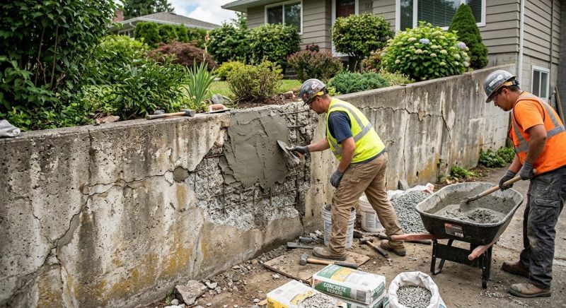 Retaining Wall Repair in Rochester, MI