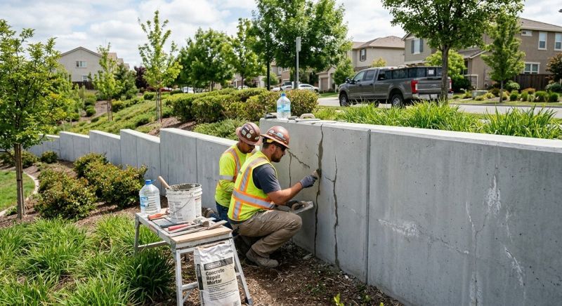 Retaining Wall Repair in West Bloomfield, MI