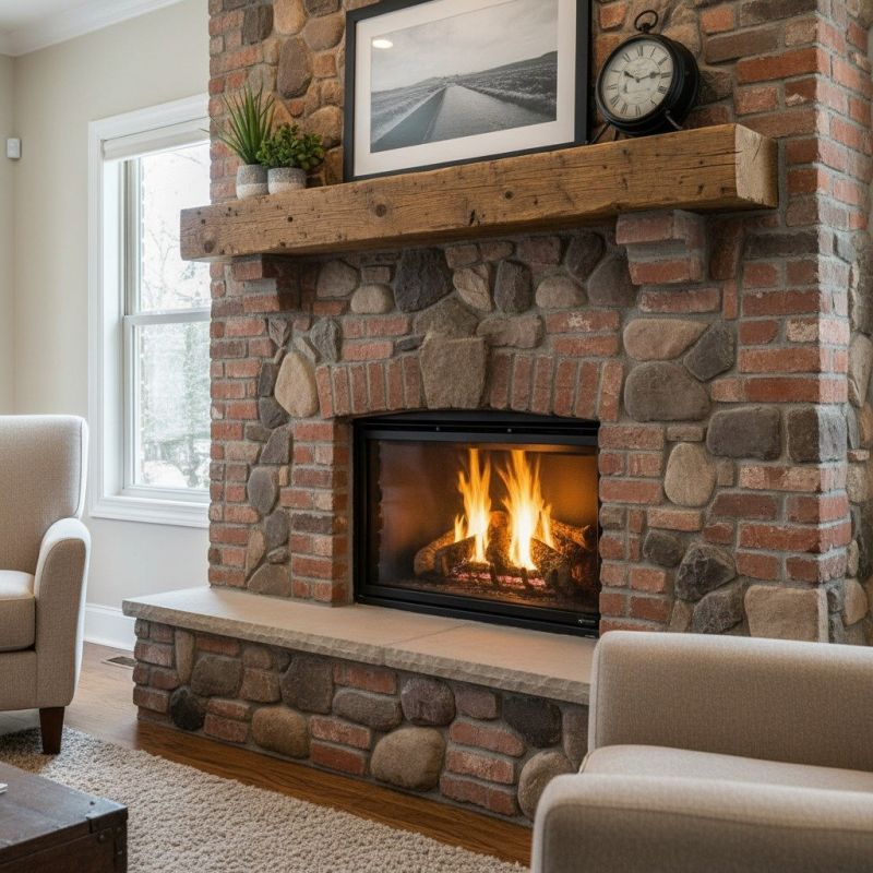 Stone Chimney Installation in Goodrich, MI