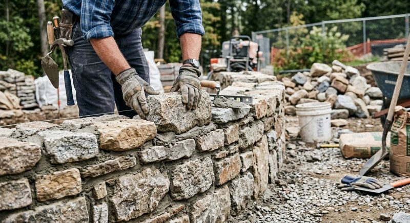 Stone Masonry Installation in Ferndale, MI
