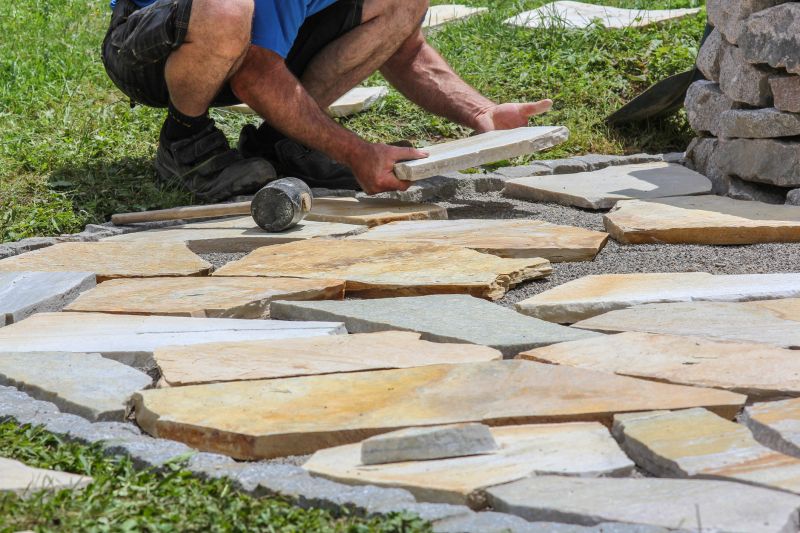 Stone Walkway Repair in Clarkston, MI