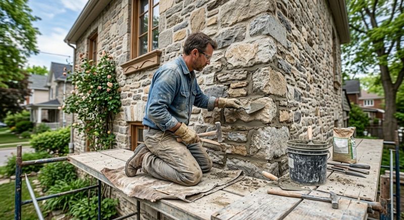 Stonework Repair in Franklin, MI